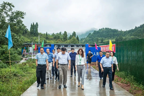 农业农村部于康震部长调研高金集团，认可公司发展模式
