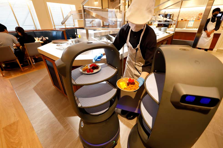 擎朗智能亮相中国科创黑马大赛 科技创新赋能餐饮转型升级