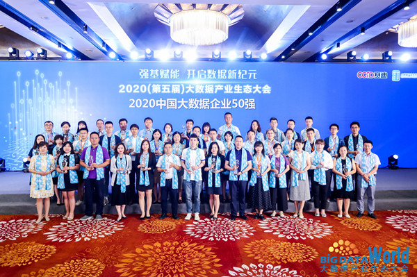 2020大数据产业生态大会 有数科技揽获四大奖项！