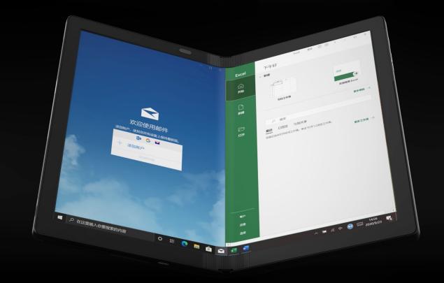 智慧场景的交融，Tech World 2020演示ThinkPad X1 Fold多场景应用