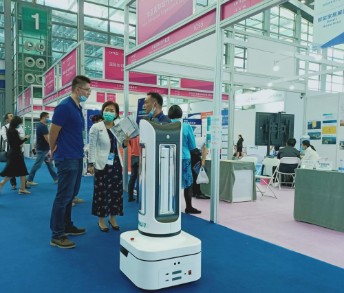 高交会上的明星，UNIPIN紫外线消毒机器人以健康安全布局全球市场