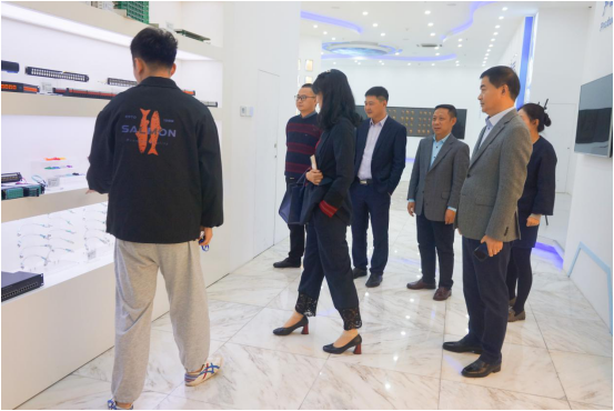 热烈欢迎青岛海尔产城创集团领导莅临天诚智能集团参观考察