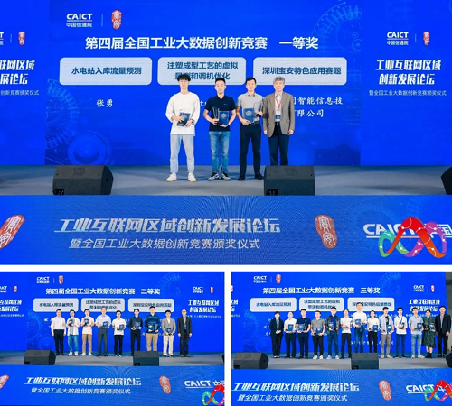 中国信通院联合主办的第四届工业大数据创新竞赛圆满落幕