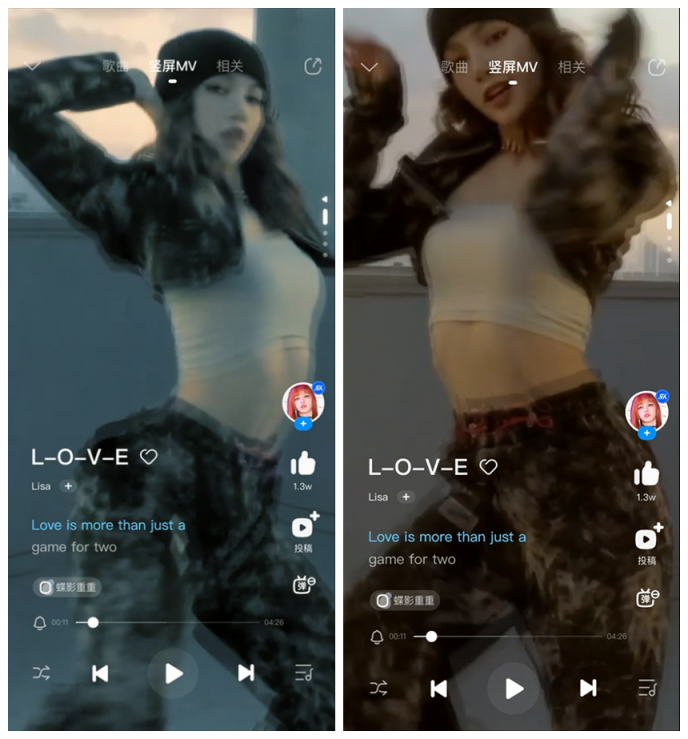 酷狗首创动感写真/竖屏MV，科技创新提升用户视听体验