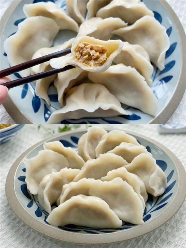 Beko倍科厨师机K6解锁白菜猪肉饺，鲜香爆汁、皮薄馅大