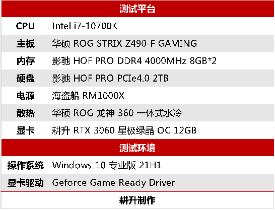 耕升芯宠入门必备，RTX 3060 正式解禁