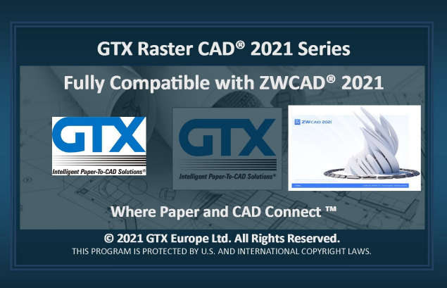 中望软件携手GTXRasterCAD，帮助用户大幅提升图纸修复效率