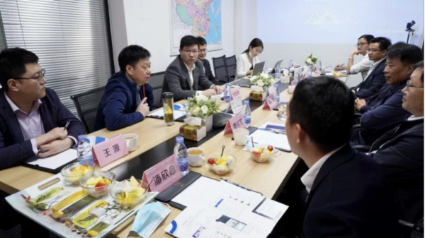 江西省庐山西海领导莅临有传科技探讨流量资产化机遇