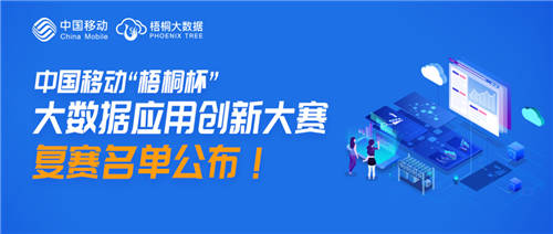 中国移动“梧桐杯”大数据应用创新大赛复赛晋级名单发布