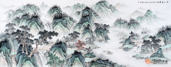 艺术名家：鉴赏中美协画家王宁山水画的艺术魅力