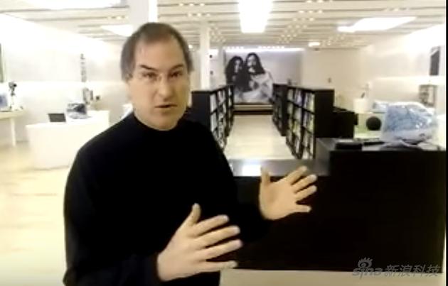 2001年乔布斯介绍Apple Store