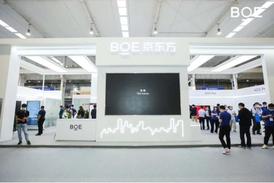 BOE（京东方）强势亮相ICDT 2021?新一代玻璃基Mini LED全面量产