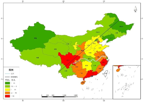 从“乡土中国”到“城镇中国”，“人口+”大数据视角中的城镇化