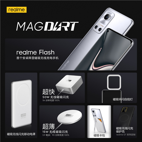 realme MagDart磁吸无线闪充用“快”和“薄”，剑指未来
