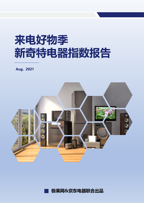 京东电器联合极果网发布新奇特电器指数报告 打造电器产品创新指南
