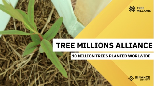 币安慈善启动“Tree Million”NFT植树项目，计划在全球植树1000万棵