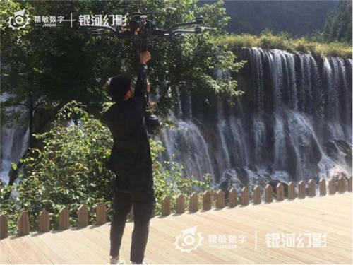 深圳精敏承接景区全景VR影片拍摄 飞行视角游九寨沟