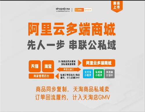 「阿里云多端商城」正式发布！实现天/淘商品复制到多端销售