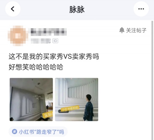 小红书“滤镜景点”引热议，脉脉用户调侃：这不就是买家秀与卖家秀？