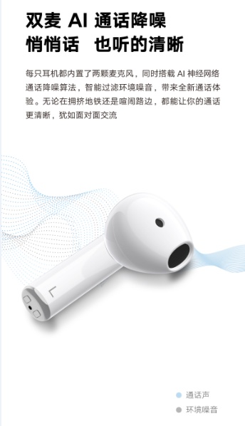 半入耳式佩戴+超28小时续航 荣耀亲选Earbuds X2双11超低折扣