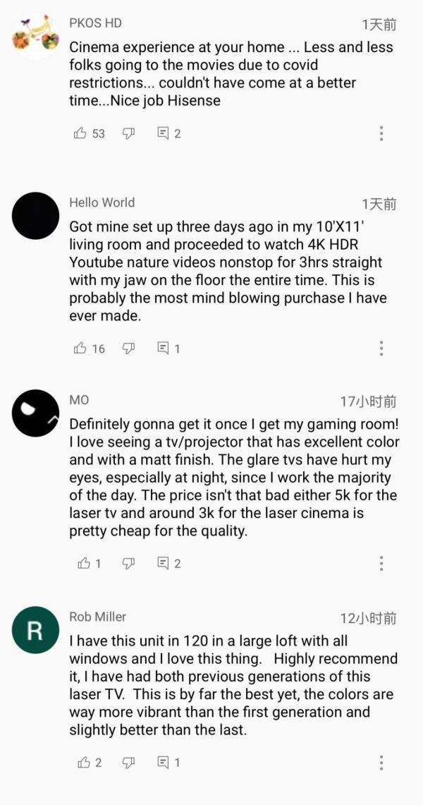 千万粉丝博主Unbox Therapy推荐！海信激光电视海外引热议