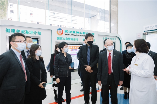 理邦与武汉亚洲心脏病医院达成深度战略合作，打造救心高速路