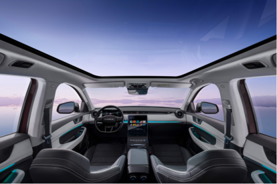天际汽车旗下增程式A+级SUV天际ME5，起售价为14.99万元！