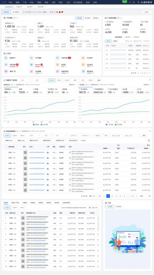 跨境ERP软件积加M版简单易用数据准确，PC+APP端居家办公好帮手