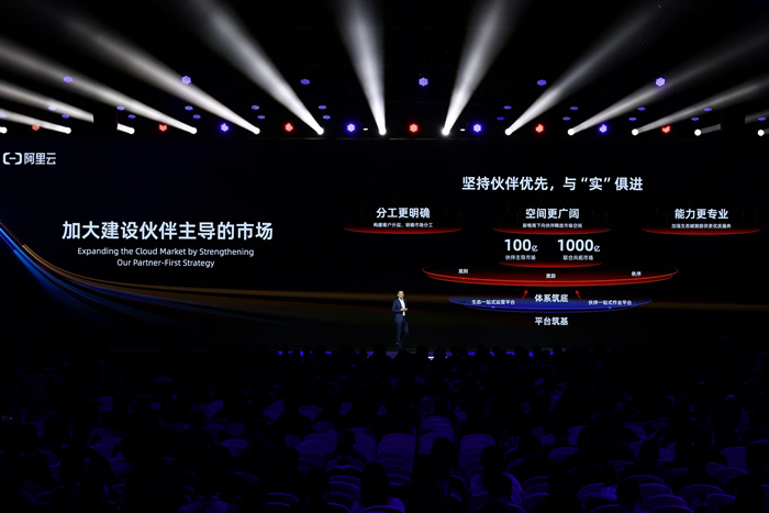 阿里云宣布建立以伙伴为主导、超过100亿规模的专属市场.jpg