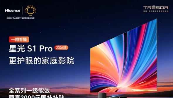 一图看懂 《海信星光S1 Pro》——更护眼的家庭影院