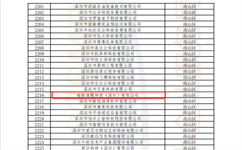 喜报│速眠科技成功入选2022年深圳市创新型中小企业