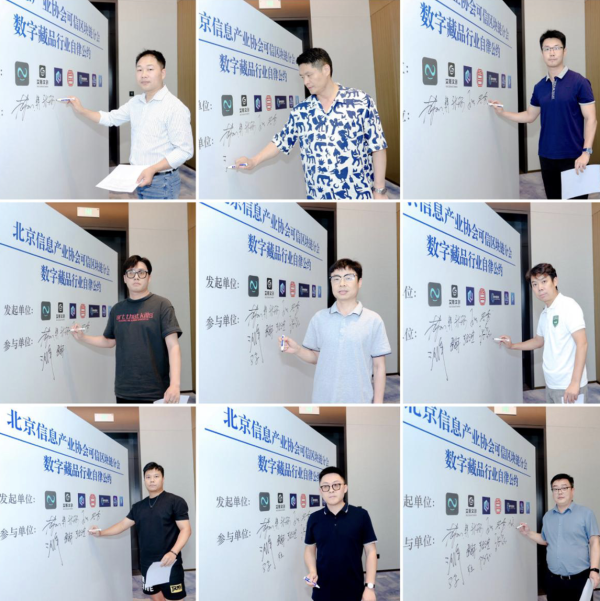 北京信息产业协会可信区块链分会第二次会员代表大会暨数字藏品行业自律公约发布