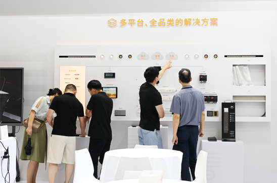 易庐智能携Bionet系统全屋解决方案亮相SSHT上海国际智能家居展