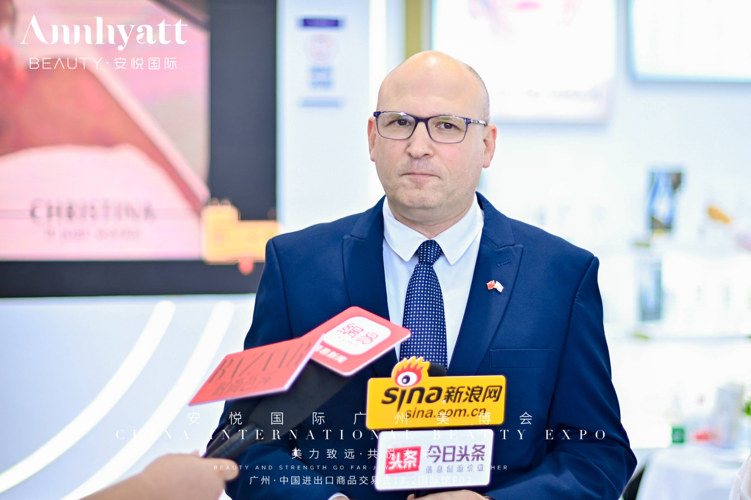 安悦国际旗下以色列高奢院线品牌科蕴兰亮相广州美博会