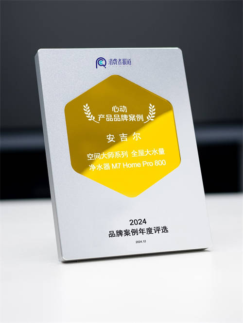 安吉尔荣膺“2024年度时代先锋品牌”奖及”心动产品案例“奖