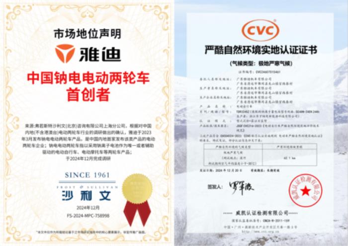 积极响应首发经济撬动新增长，雅迪华宇钠电技术荣登央视《中国首发》