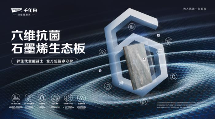 千年舟「六维抗菌石墨烯生态板」性能全解读之——双抗一防，守护健康家