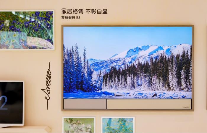 让客厅美感出神入“画”！海信艺术电视多款产品亮相AWE