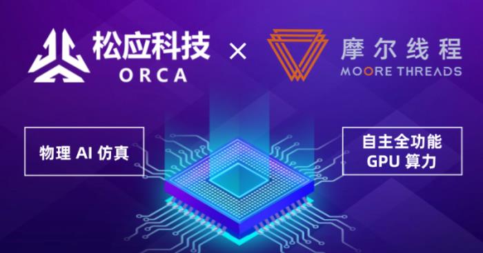 国产GPU算力+物理AI仿真双核发力！摩尔线程与松应科技达成战略合作推动机器人训练国产化