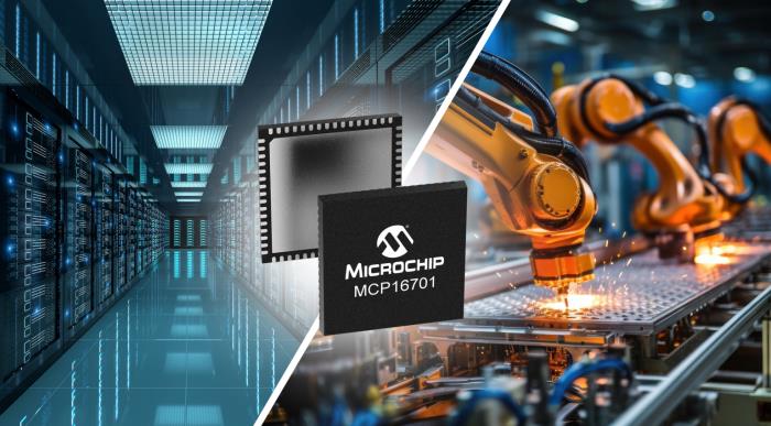 Microchip推出面向高性能AI、工业计算和数据中心应用的先进电源管理IC