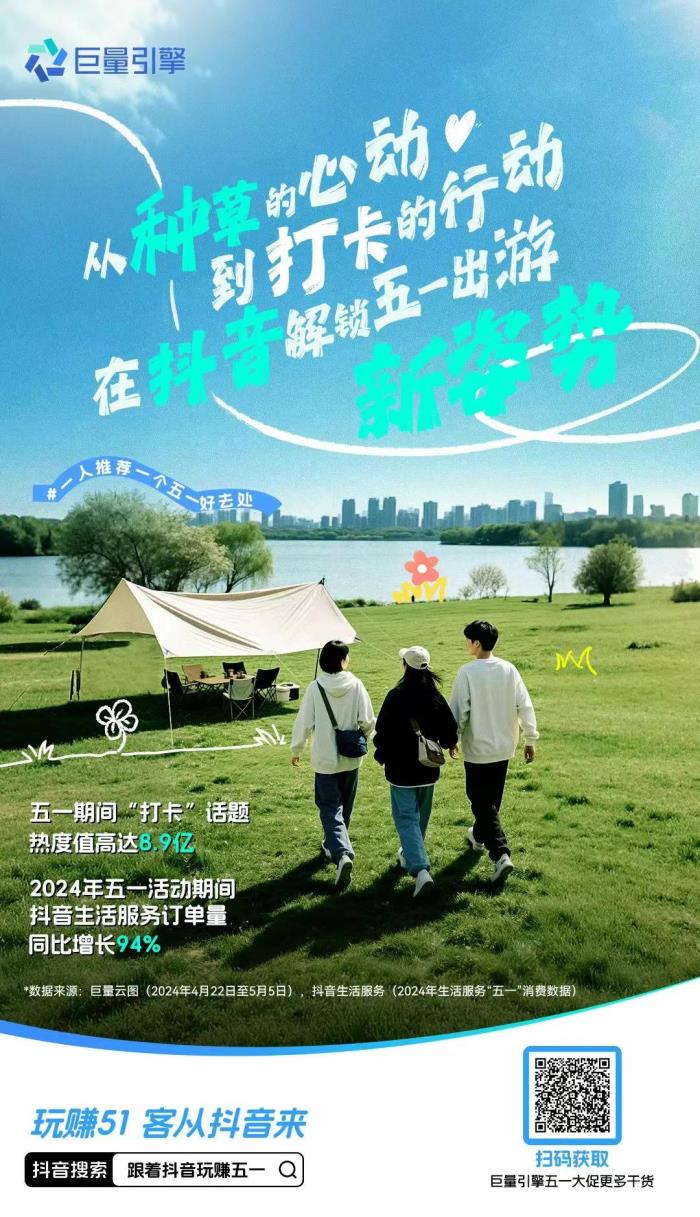 五一消费热潮来袭！抖音五大趋势解锁商家增长新机遇