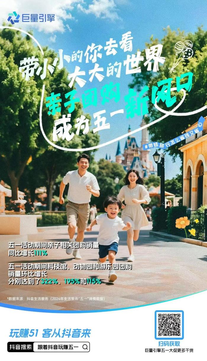 五一消费热潮来袭！抖音五大趋势解锁商家增长新机遇