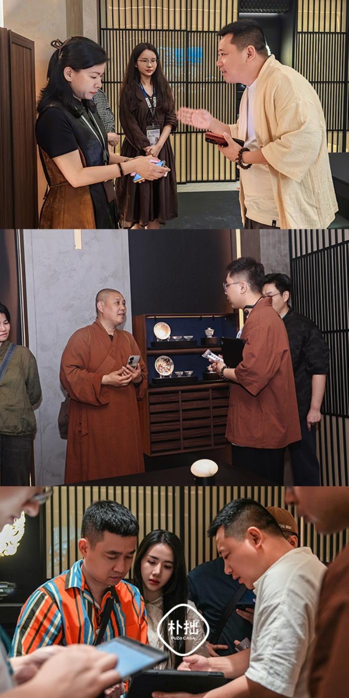 朴拙家居惊艳厦门国际春季茶博会，社交茶空间震撼破圈