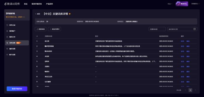 数译AI同传1.2.2版本发布前瞻：智能词库让会议翻译更精准