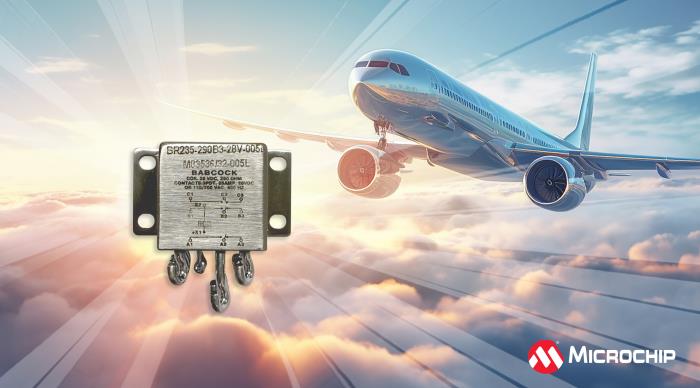 Microchip推出防务级高可靠性BR235和BR235D系列功率继电器