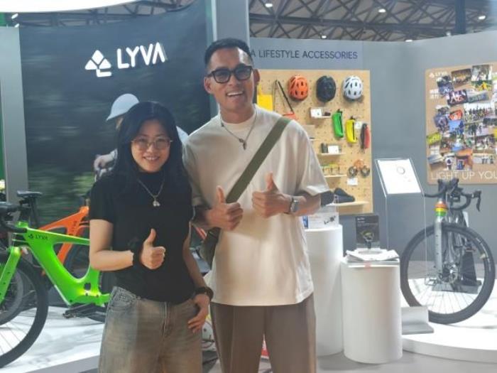 先锋与时尚的对话：LYVA品牌亮相上海国际自行车展