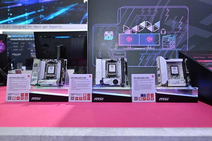微星2025 COMPUTEX电脑展发布ITX主板及联名主机等系列新品！