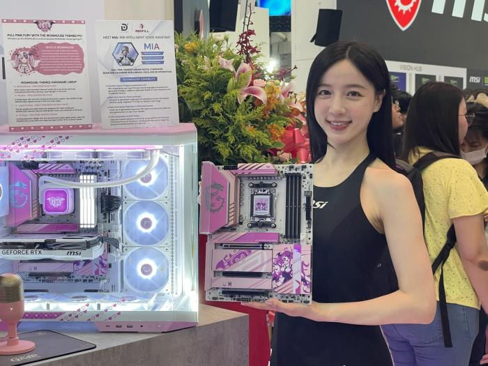 微星2025 COMPUTEX电脑展发布ITX主板及联名主机等系列新品！