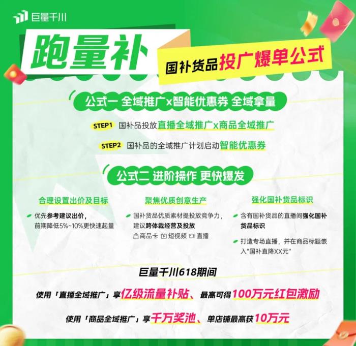 国补东风+流量加持！这个618，商家如何乘势爆发？