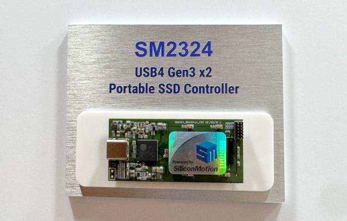 2025COMPUTEX：慧荣全新SM2324主控 PSSD可达32TB 4GB/s读写